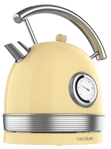 Електрическа кана Cecotec Thermosense 420 Vintage Light Yellow