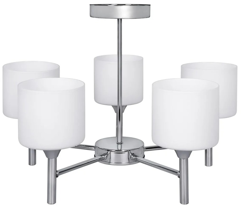Полилей Activejet AJE-MIRA 5P Бял Сребрист Метал 40 W 47,5 x 34 x 47,5 cm