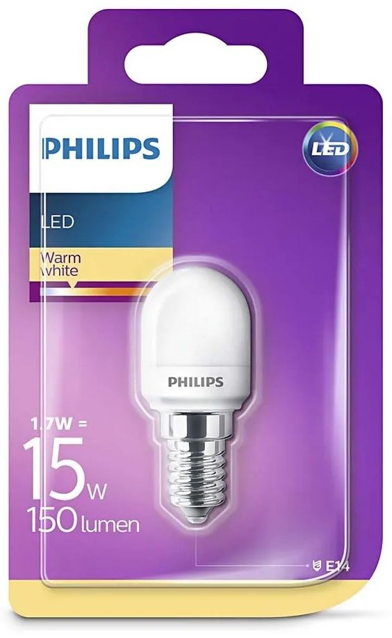 LED Крушка за хладилник Philips E14/1,7W/230V 2700K