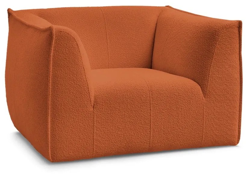 Оранжево кресло от прежда с примки от букле Giorgia – Bobochic Paris