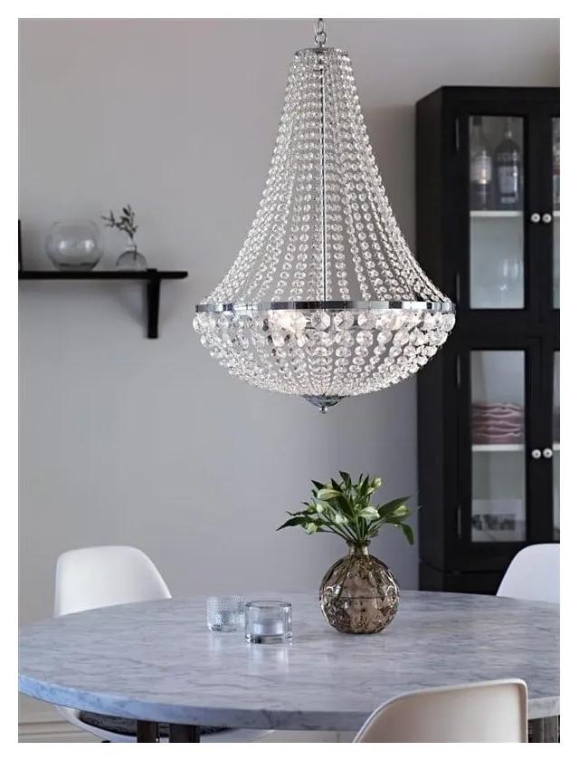 Висяща лампа в сребристо ø 40 cm Gränsö - Markslöjd
