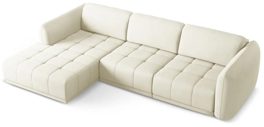 Бял ъглов диван (ляв ъгъл) Hoku – Makamii
