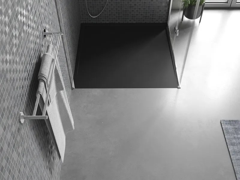 Mexen Amon квадратен душ корито SMC 100 x 100 см, черен - 4F701010