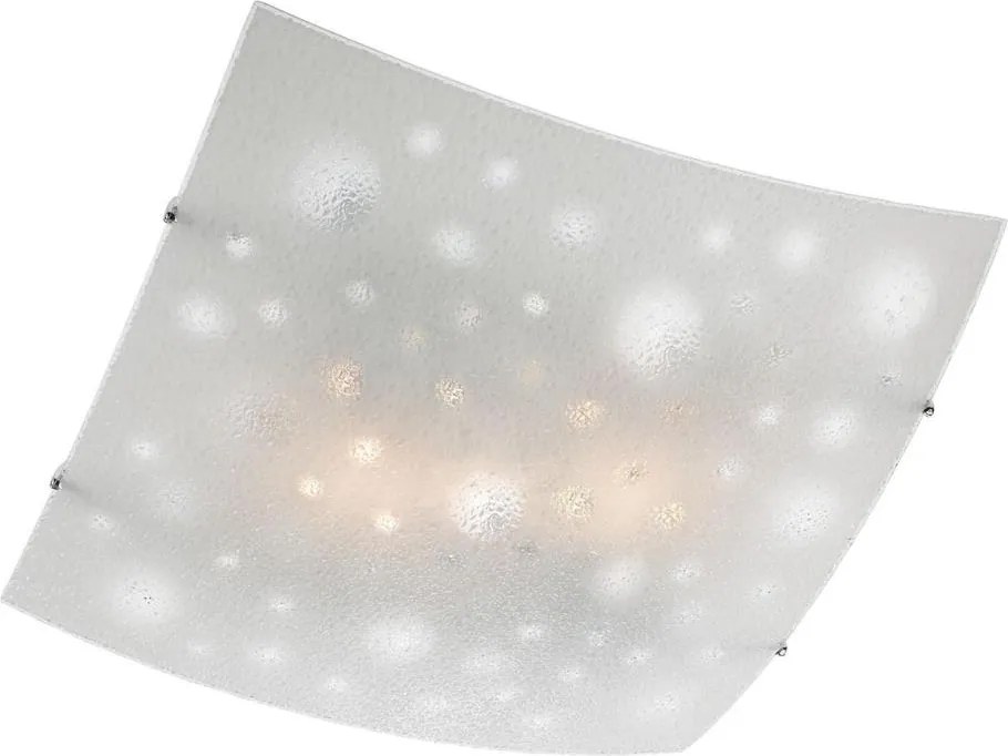 Redo 05-905 - Таванно осветително тяло ISIDE 2xE27/42W/230V 39x39 см прозрачно