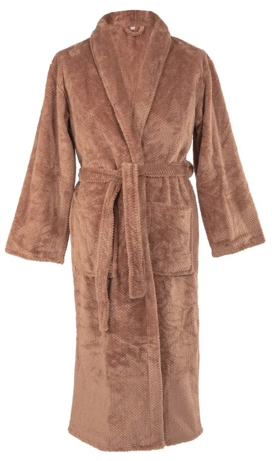 Кафява хавлия от микроплюш размер L/XL Pippa – Tiseco Home Studio