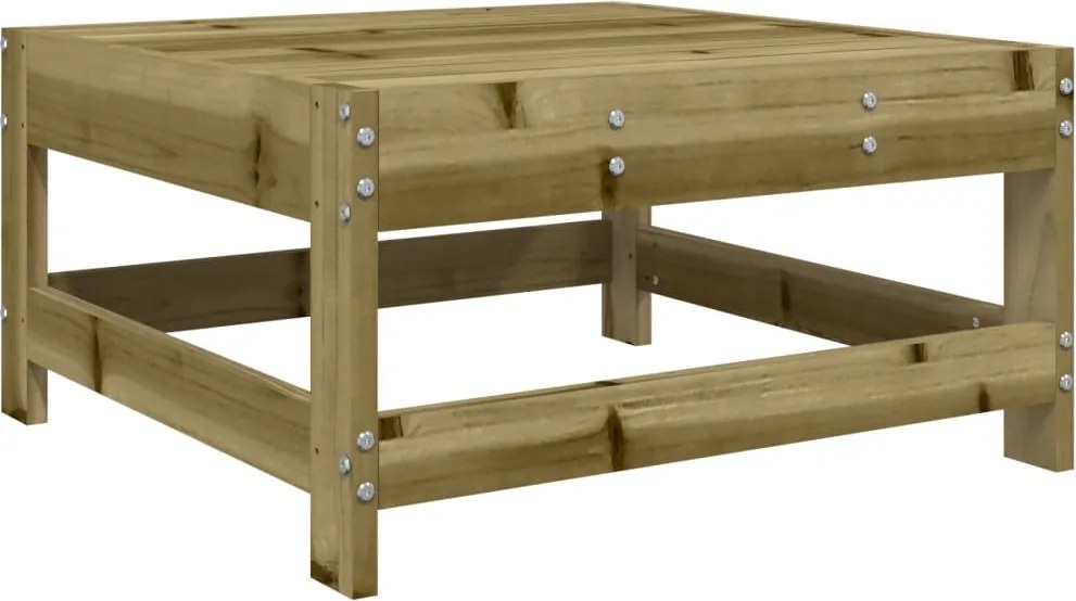 825491 vidaXL Градинска табуретка, импрегнирана борова дървесина