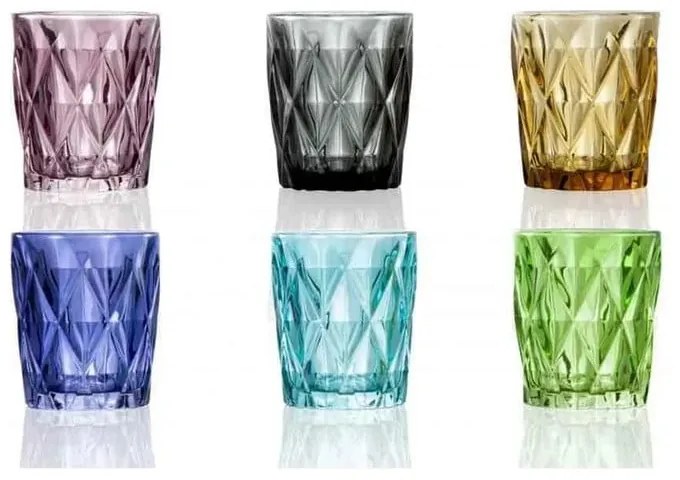 Комплект от 6 чаши , 270 ml Diamante - Brandani