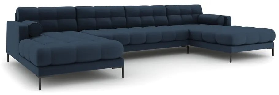 Син ъглов диван ("U" форма) Bali – Cosmopolitan Design