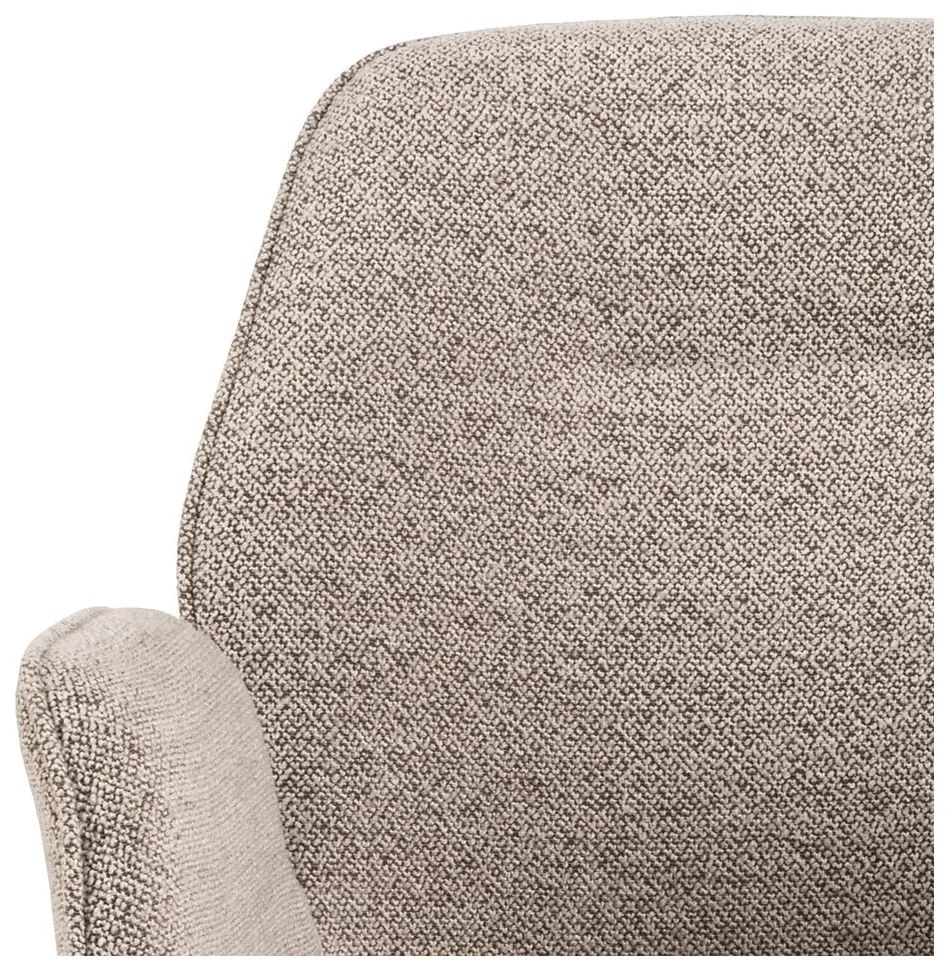 Тъмносив тапициран трапезен стол Aura – Actona