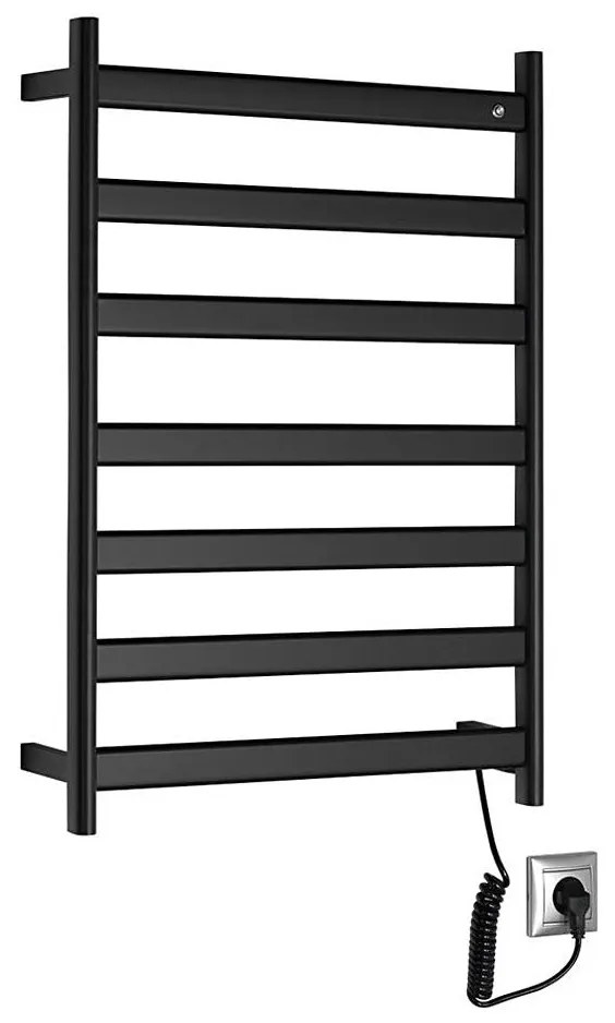 Sapho - Електрически сушилник за кърпи ELIAS 105W/230V 49x73 cm матово черно