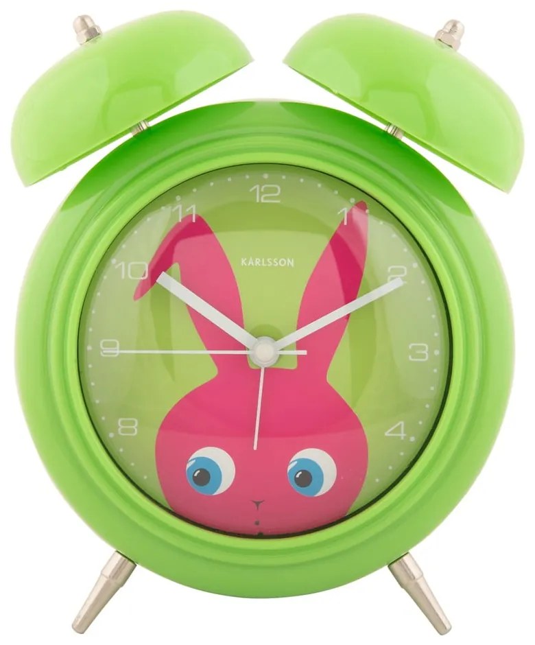 Детски будилник ø 15 cm Peekaboo Bunny – Karlsson