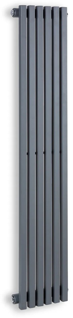 Besoa Delgado 120 x 25, радиатор, 508 W, топла вода, 1/2 ", 4 - 10 m², сив