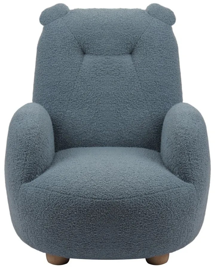 Син детски стол от букле Rocky – Vipack