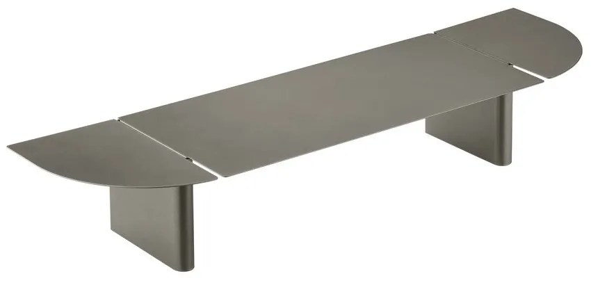 Сив стоманен стенен рафт 80 cm Oru – Blomus