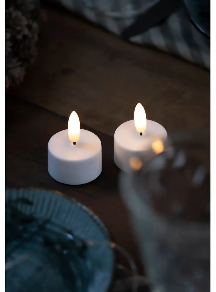 LED свещи в комплект от 2 бр. (височина 2 cm) Sille Rechargeable – Sirius