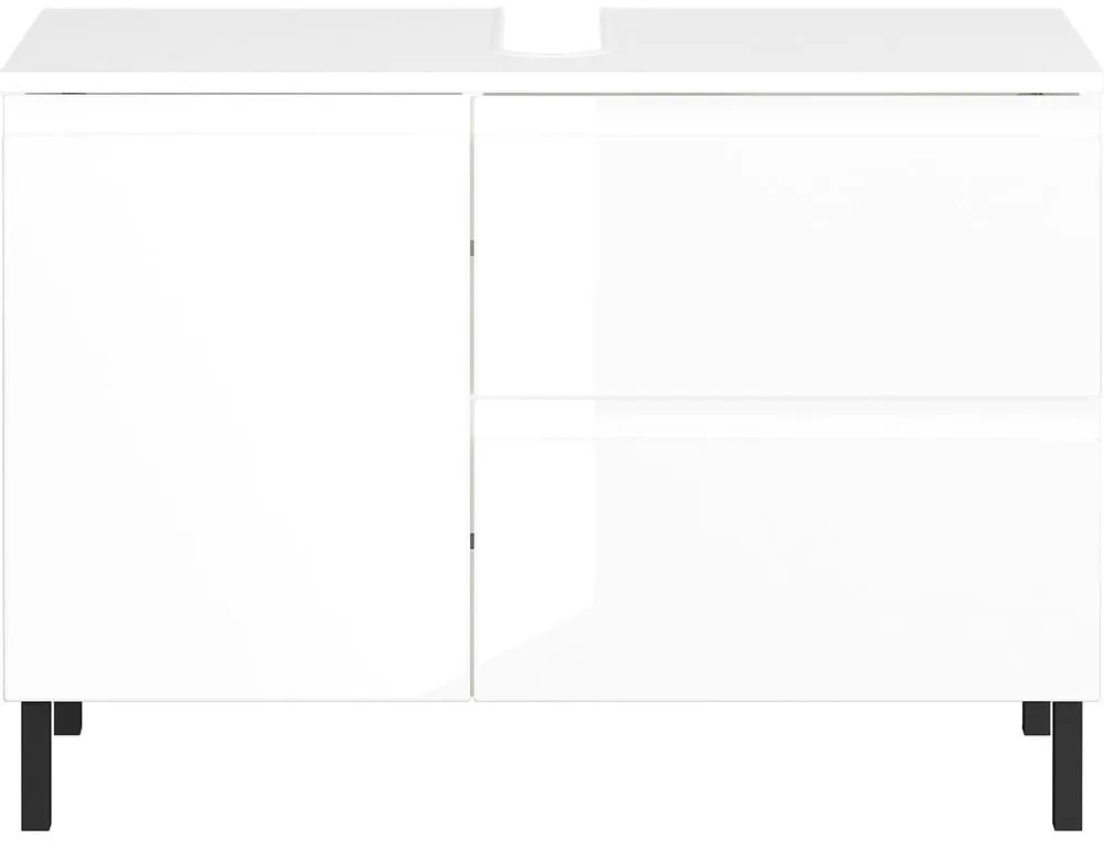 Бял шкаф под умивалника 80x56 cm Salinas - Germania