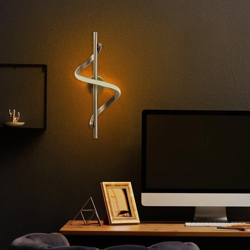 LED стенна лампа в златист цвят ø 7 cm Likma – Opviq lights