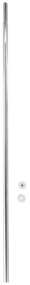Прът за душ завеса в сребрист цвят 110 - 185 cm – Wenko
