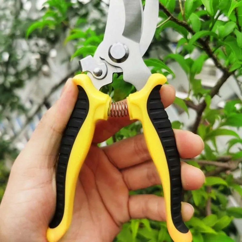 Градински ножици за рязане на растения