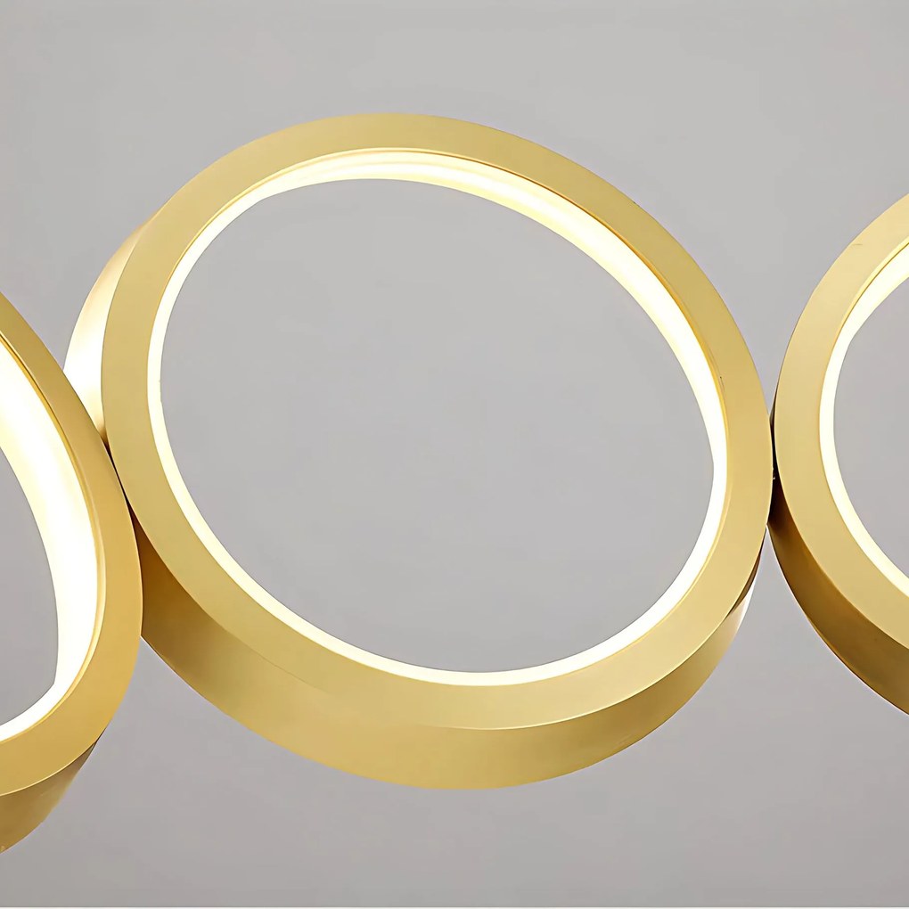 Лампа LED APP1800-CP Brush Gold