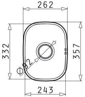 Измийте Pyramis IRIS 1B-24X33