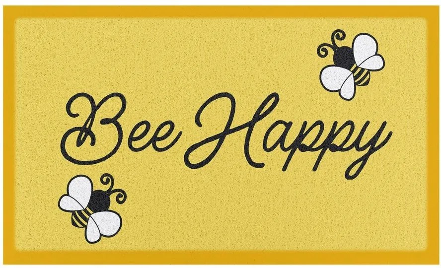 Изтривалка от PVC 60x90 cm Bee Happy – Artsy Doormats