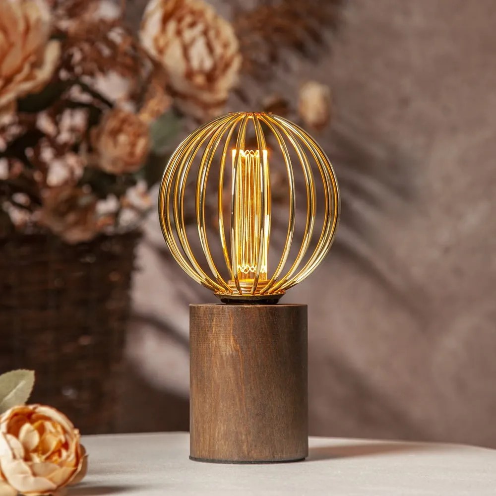 Декоративна топла LED крушка с възможност за димиране E27, 4 W Soft Glow - Star Trading