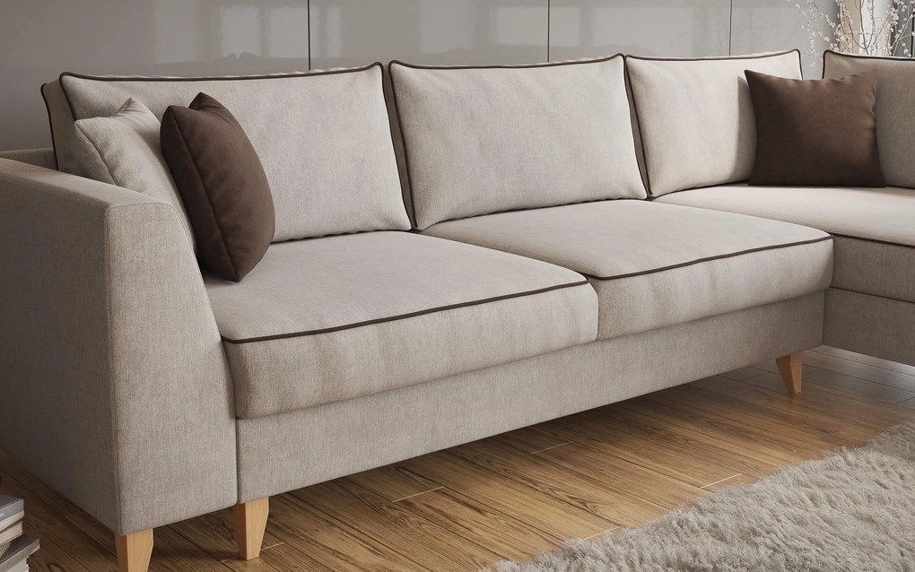 Разтегателен ъглов диван Болоня