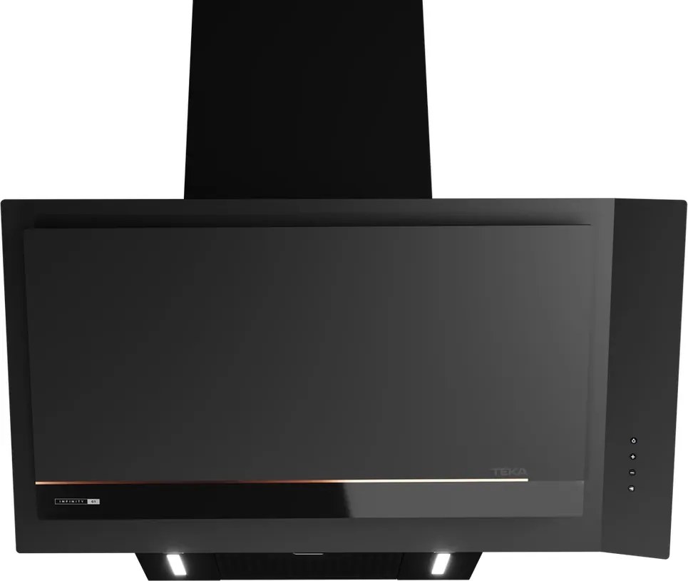 Teka DVI 88 Infinity G1 Черен мат Вертикален аспиратор