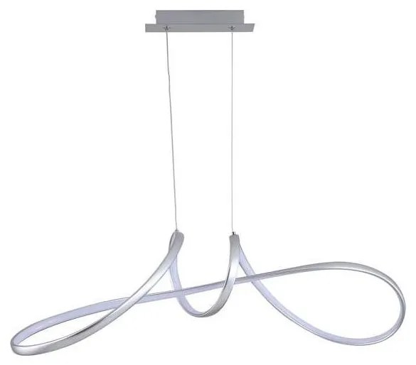 Searchlight 36524GY - LED димируем полилей на кабел MAISIE LED/41W/230V