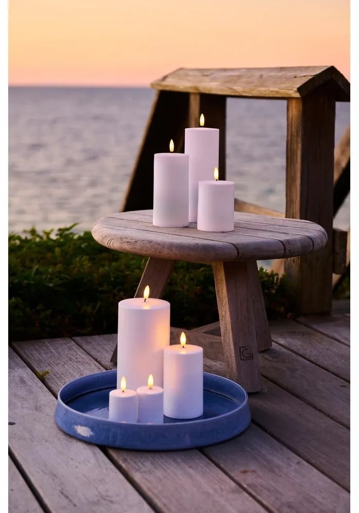 Екстериорни LED свещи в комплект от 2 бр. (височина 6,5 cm) Sille – Sirius