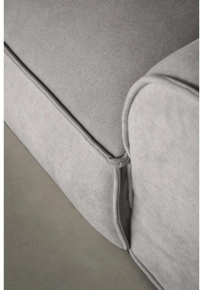 Светлосив модулен диван (десен ъгъл) Flex Felix – Miuform