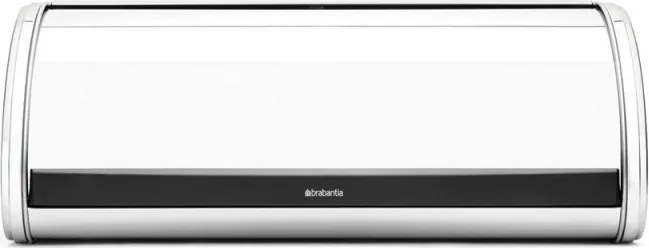 Кутия за хляб Brabantia Roll Top 646881, 16 л, 44.5х26 см, Лека и здрава конструкция, Инокс