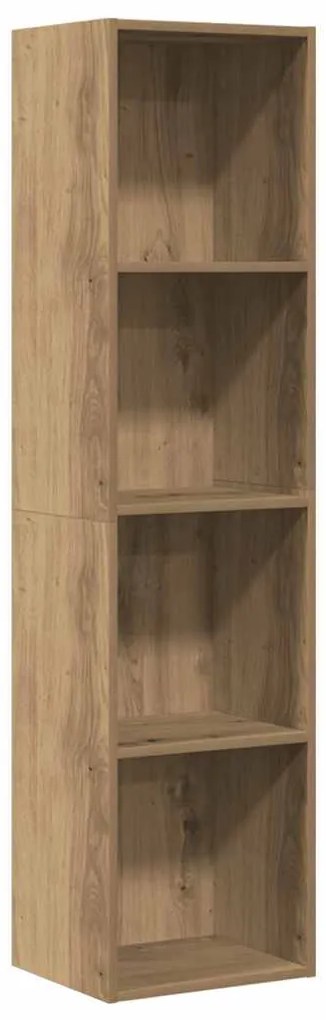 855813 vidaXL Шкаф за книги/TV шкаф 36x30x143cm Инженерна дървесина