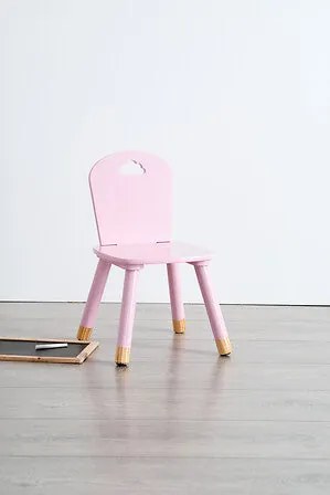 Детски стол atmosphera, MDF, Розов