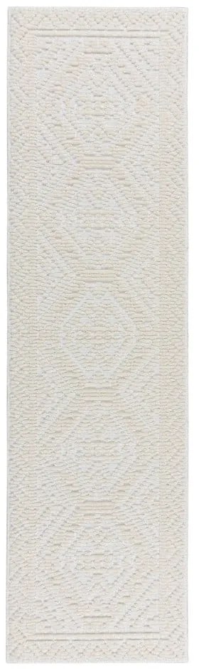 Кремава пътека от шенил подходяща за пране 60x240 cm Jaipur – Flair Rugs