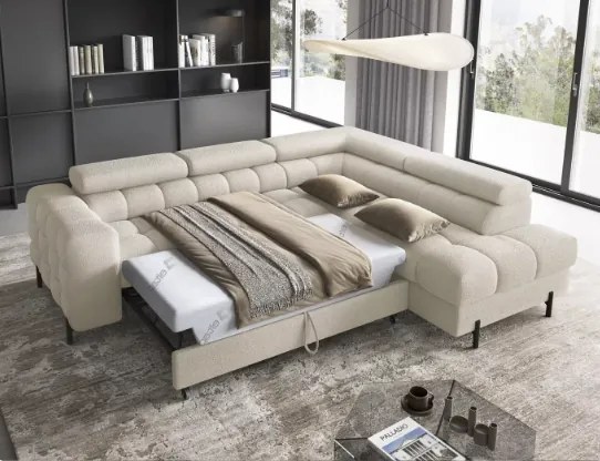 Ъглов диван Ferucce-Krem-Right