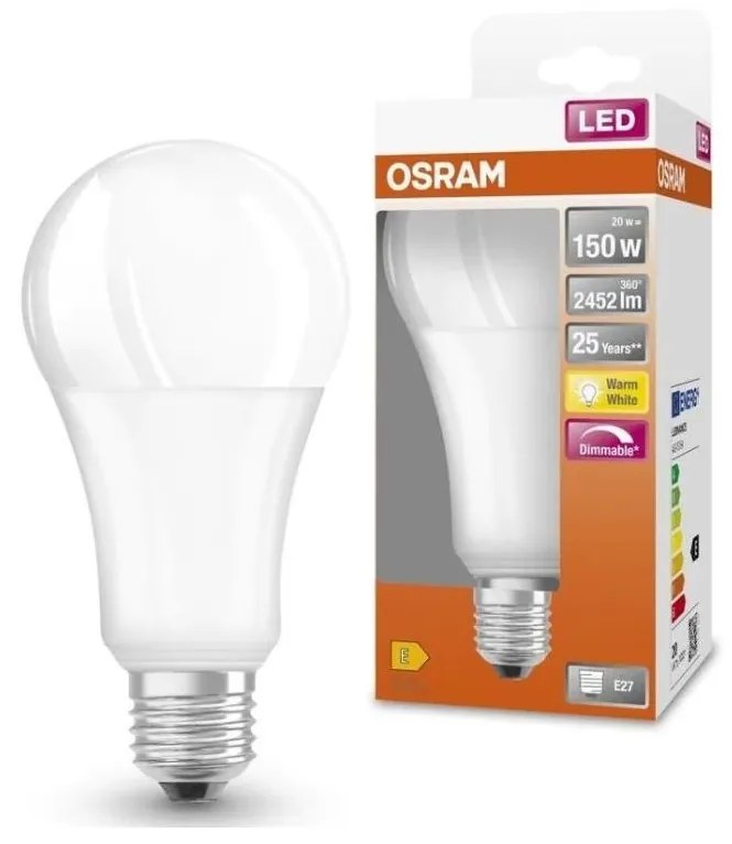 LED Димируема крушка SUPERSTAR E27/20W/230V 2700K - Osram