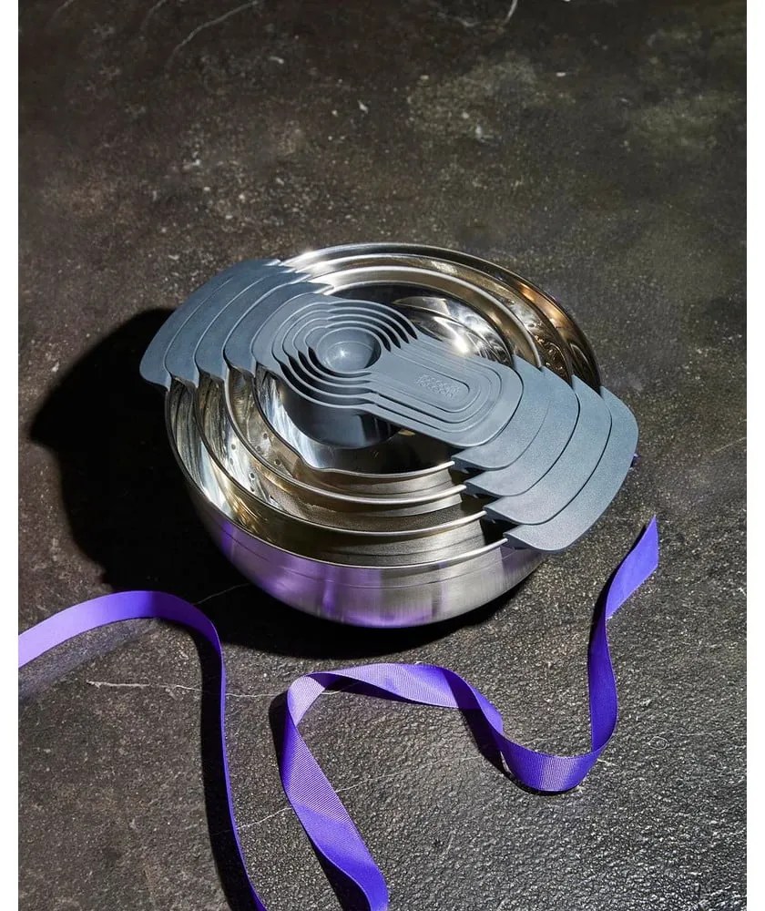 Универсален комплект от 9 части от неръждаема стомана Nest 100 Collection – Joseph Joseph