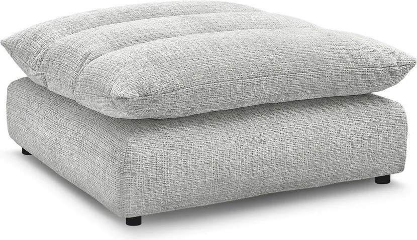 Светлосива шенилова табуретка Neil – Bobochic Paris