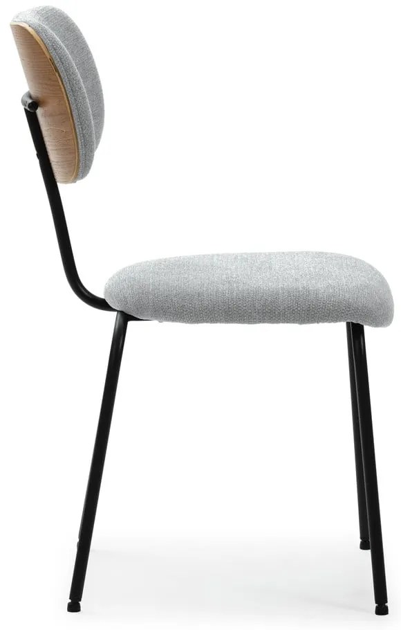 Светлосиви трапезни столове в комплект от 4 бр. Dash – Marckeric