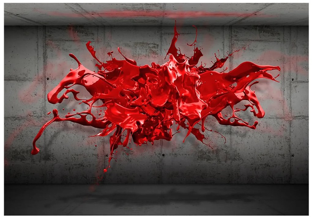 тапети - Red Ink Blot 400x280