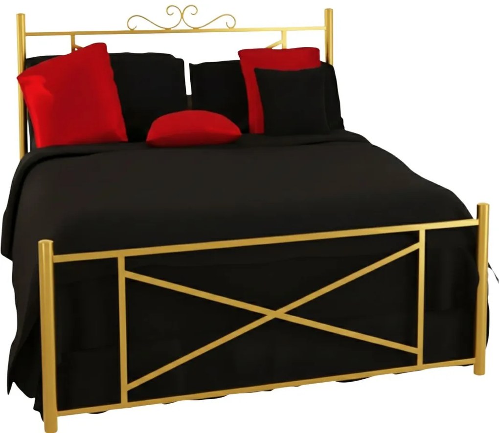 Легло Orion-150x200-Gold-Με ποδαρικό