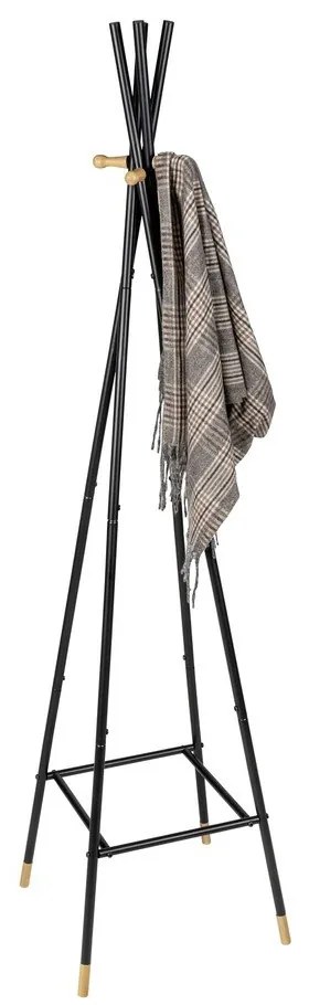 Черна метална закачалка Loft - Wenko