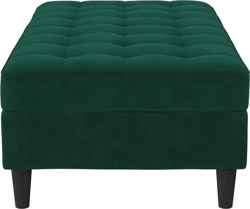 Зелена кадифена табуретка Presley – Støraa