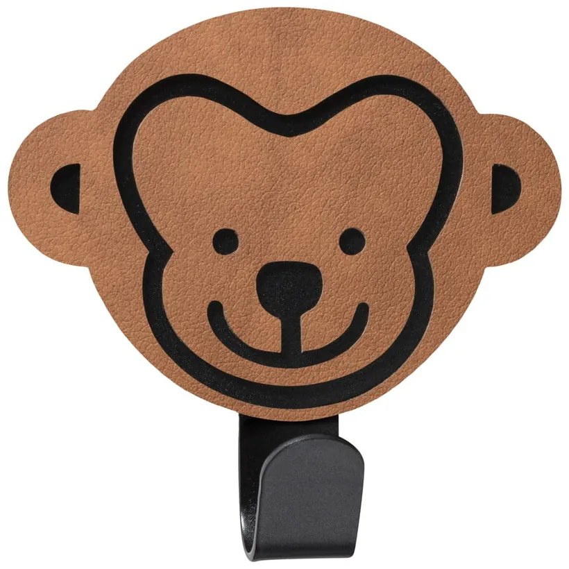 Кафява стоманена кука без пробиване Monkey Nupo – LIND DNA