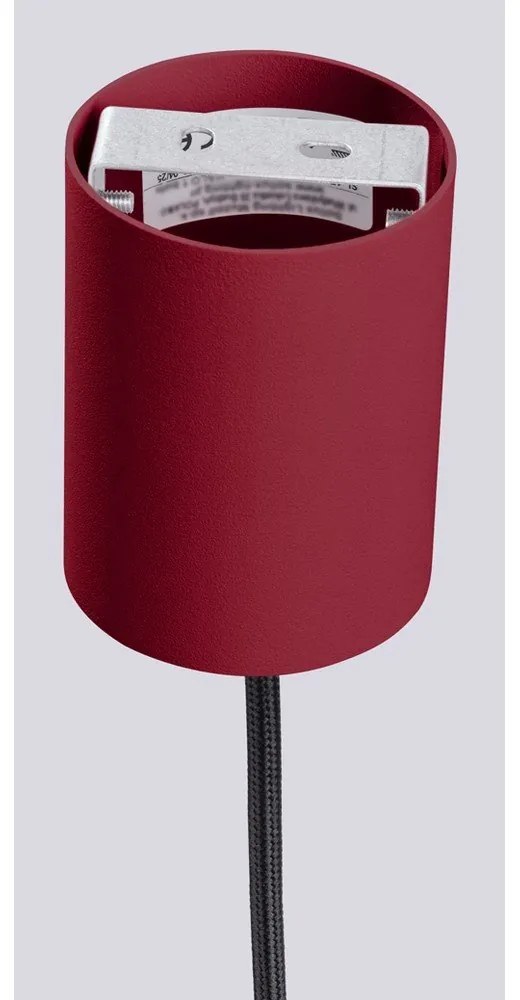 Висящо осветително тяло със стъклен абажур в цвят бордо ø 12 cm Orbital – Sollux