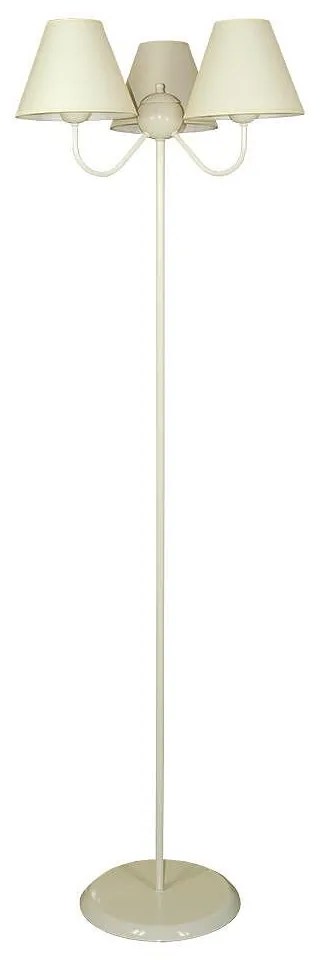 Лампион РЕЙНБОУ, крем, абажури Шинц Крем, 3xE27