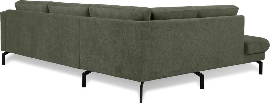 Тъмнозелен ъглов диван (ляв ъгъл) Gomero – Scandic