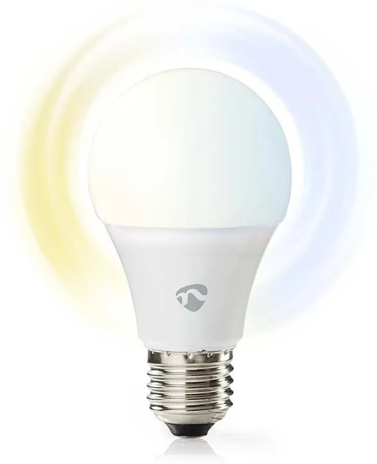 NedisWIFILRW10E27-LED Димируема крушка SmartLife E27/9W/230V Wi-Fi 2700-6500K